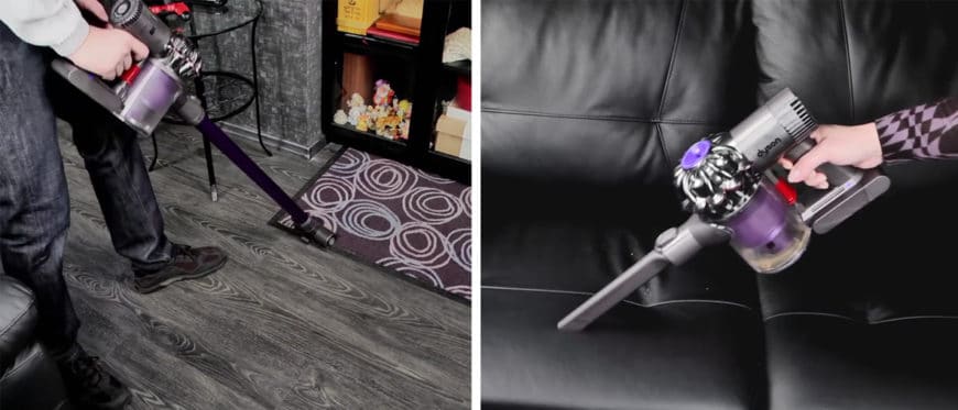 Dyson замена аккумулятора